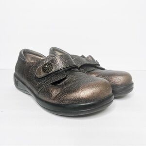 Alegria Jolene Comfort Shoes Professional Brown Bronze Size 40 9 Women’s
